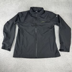 Nike Golf Storm‎ Fit Windbreaker Full Zip Jacket Black Meadows Gc Mens Large
